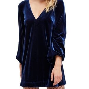 Free people velvet dress